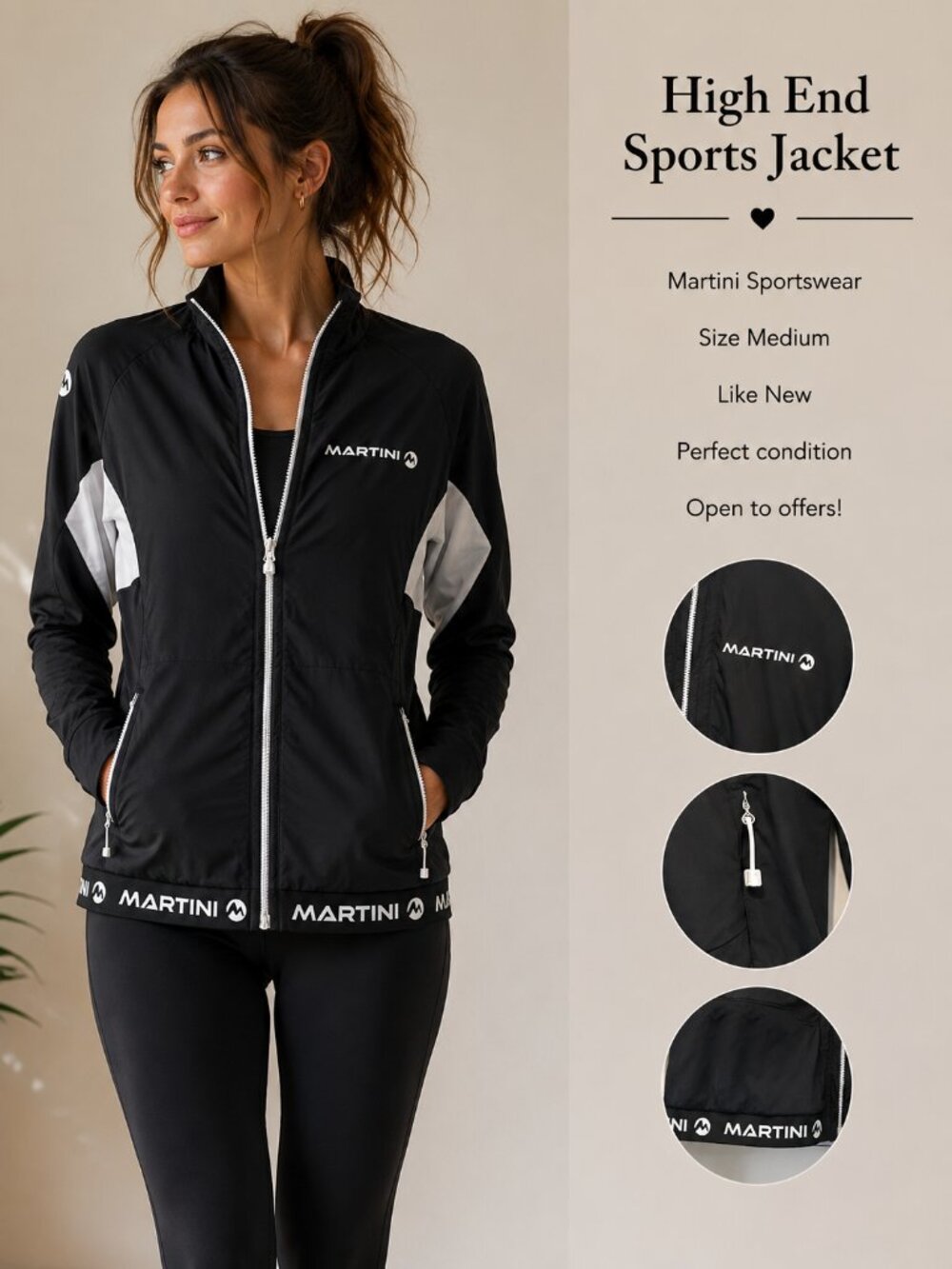 Martini Sportswear size medium
